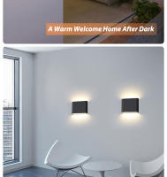 Luz De Pared LED Impermeable IP65 6W/12W Aluminio Moderno Para Exteriores E Interiores Decoración De Jardín Patio Casa - details 6