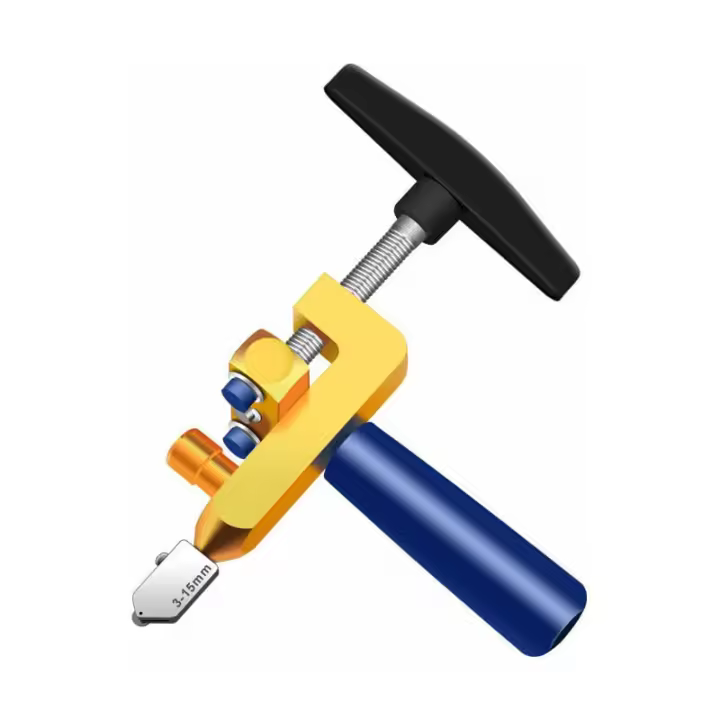 Kit de herramientas para cortar vidrio 2 en 1, herramienta para cortar vidrio de alta calidad de 3 mm a 15 mm - 1
