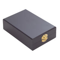 CAPRILO REGALOS & DECORACIÓN Elegante Caja Set de Vino Decorativa de Madera con 2 Accesorios. Sacacorchos. Abrebotellas. Regalos Originales. Menaje de Cocina. Decoración Hogar. 17 x 11 x 4 cm - details 1