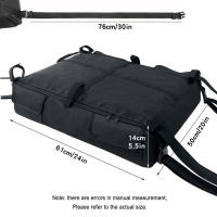 Kit De Escape De Inundación Con Life Jackets De Buoyancia T-top Bolsa De Almacenamiento Impermeable De Gran Capacidad 600D Telas De Oxford Y Cuerda Elástica - details 6