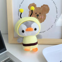 Disfraz Creativo Y Lindo De Pingüino Peluche Bolsa Con Colgante De Muñeco Transformable En Pingüino Llavero De Buitre Rana Y Unicornio Para Adultos Y Niños - details 7