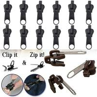 Kit De Reparación De Cremalleras Universal 6/36pcs Sliders De Cremallera Para DIY Accesorios De Costura Cremalleras Auto Bloqueables Ecológicas Impermeables Tamaños S M L - details 4
