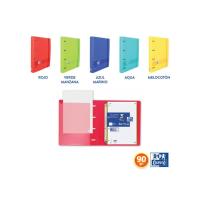 OXFORD  CARPETA  4 ANILLAS + SEPARADORES + SOBRE  + RECAMBIO DE  COLORES VIVOS - PACK PROMOCIONAL - details 1