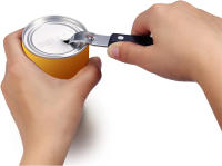 LMETJMA Abrebotellas Manual De Acero Inoxidable Pequeño Abre Latas Para Camping JT177 Eco-amigable Stockado - details 6