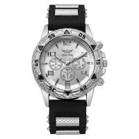 Reloj De Pulsera De Hombre De Lujo 2024 Reloj Deportivo Casual De Acero Inoxidable Reloj De Cuarzo Para Negocios Con Correa De Silicona Resistente Al Shock - details 6