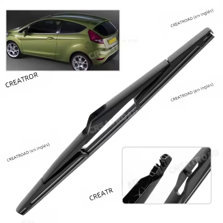 Limpiaparabrisas Trasero 12" Para Ford Fiesta 2008-2017 Limpieza De Ventanas Traseras Y Tailgate Material De Goma Accesorio De Coche - 1