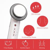 Masajeador De Grasa Corporal Con Cavitation Ultrasónico Y Corriente EMS Dispositivo De Belleza Y Levantamiento Facial Infrarrojo Lejano Para Pérdida De Peso - details 6