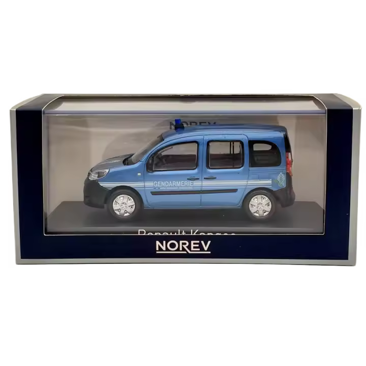 Norev Kangoo Z.E. GENDARMERIE 2020 Azul Modelo De Metal 1/43 Colección Limitada Juguete De Automóviles Regalo Para Adolescentes Y Adultos - 1