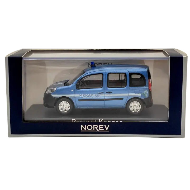Norev Kangoo Z.E. GENDARMERIE 2020 Azul Modelo De Metal 1/43 Colección Limitada Juguete De Automóviles Regalo Para Adolescentes Y Adultos - 1