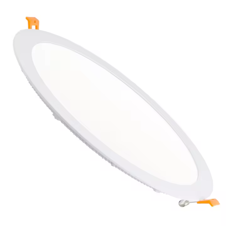 Ledkia Placa LED 24W Circular SuperSlim Corte Ø 280 mm 3000K Blanco Cálido - 1