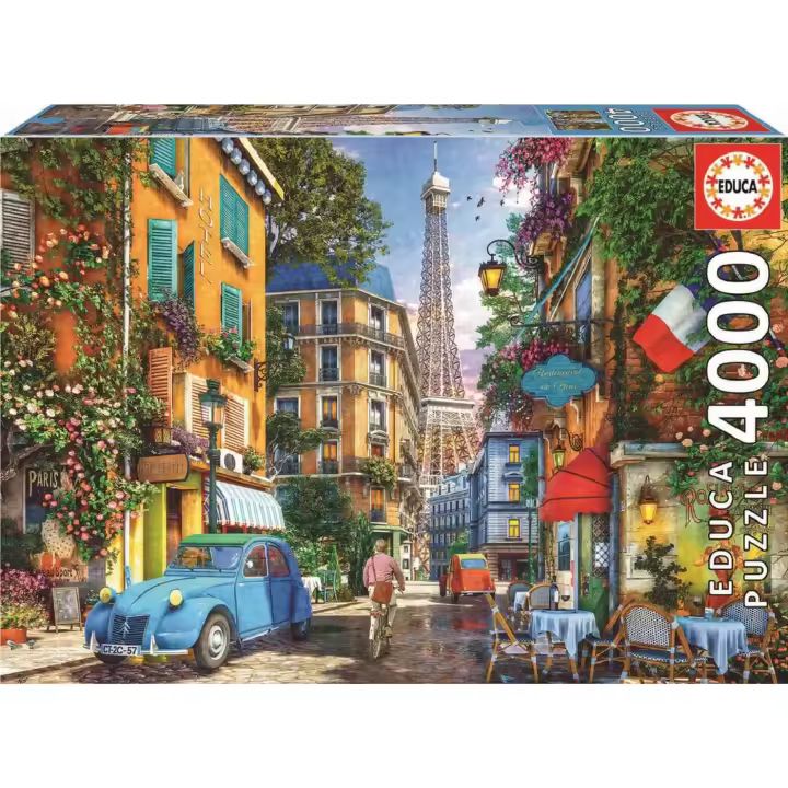 Educa - Puzzle de 4.000 Piezas Calles de París, Medidas: 136 x 96 cm 19284 Educa - 1