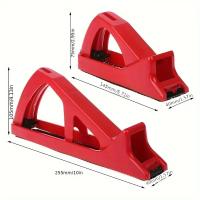 1pcs Herramienta De Pulido Y Acabado De Bordes Portátil Para Tabiques De Yeso Y Panel De Yeso Secado Herramienta De Pulido Abrasivo - details 1