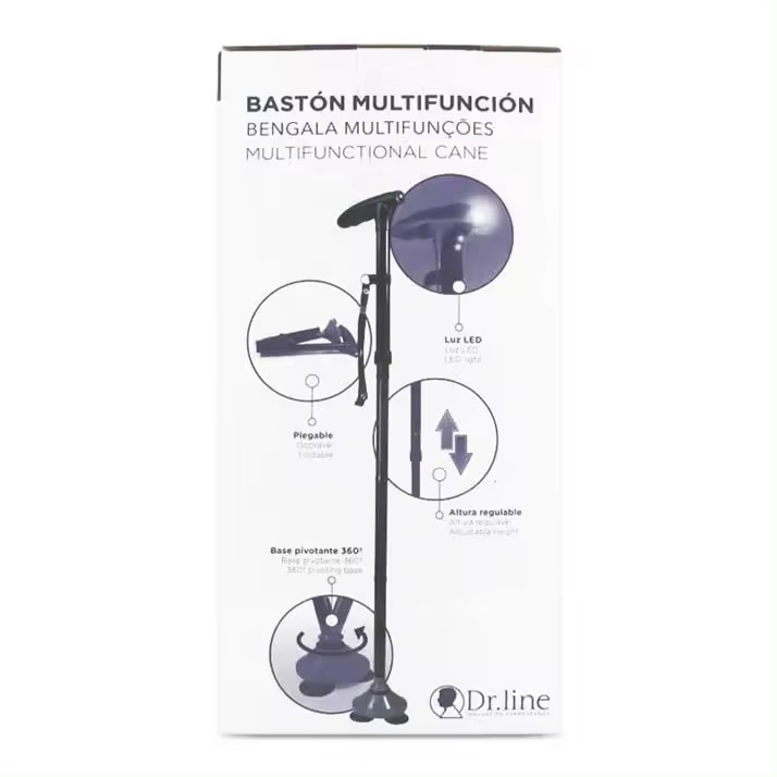 Bastón Multifunción Dr. Line | Soporte Adicional para Caminar - 1