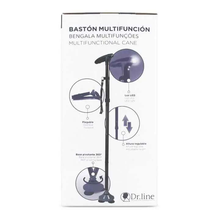 Bastón Multifunción Dr. Line | Soporte Adicional para Caminar - 1