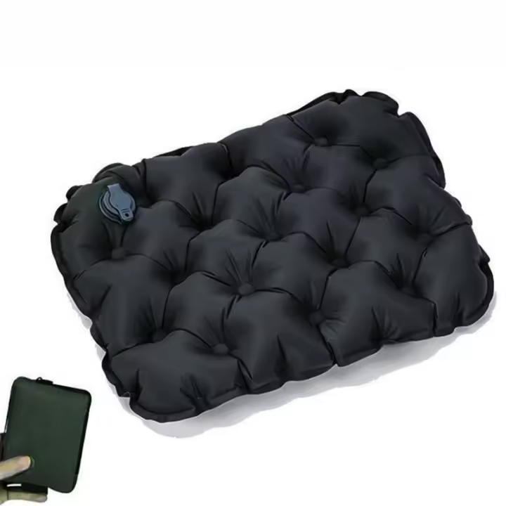 Cojín Inflable Para Silla Impermeable Y Rápido Para Camping Mat Pad De Soporte De Aire Cómodo Para Acampar Y Viajes - 1