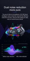 Auriculares Bluetooth Para Casco De Motocicleta Y20 V5.3 16 Modos RGB Luzes Coloridas Impermeables IPX6 Compatible Con Todos Los Tipos De Casco - details 5