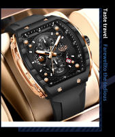 Reloj De Pulsera De Cuarzo LIGE Para Hombre Marca Top Lujo Deportivo Militar Casual Con Cronógrafo Y Resistencia Al Agua - details 5