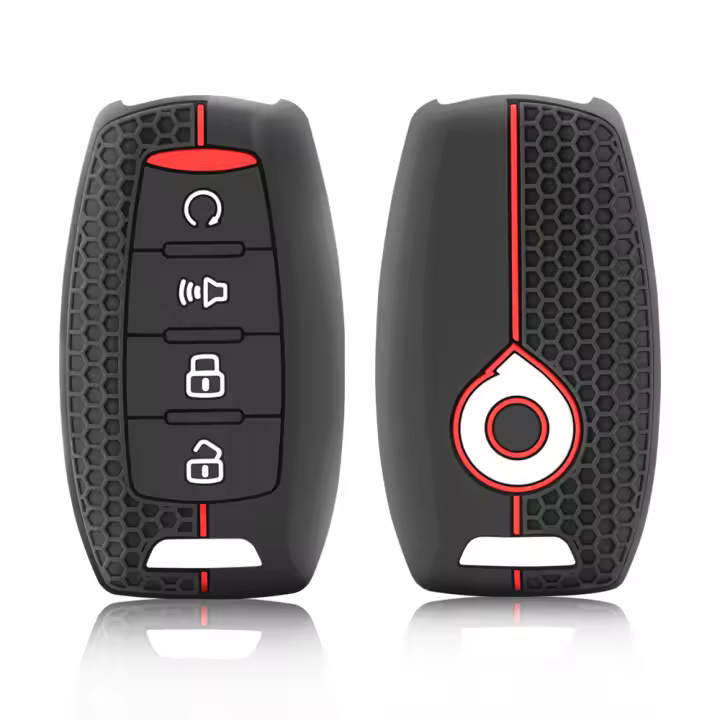 Funda De Llave De Coche De Silicona Para Haval H6 2022 Poer H9 H1 H4 H7 H9 F5 F7 H2S Great Wall Poer GWM Accesorios Llavero - 1