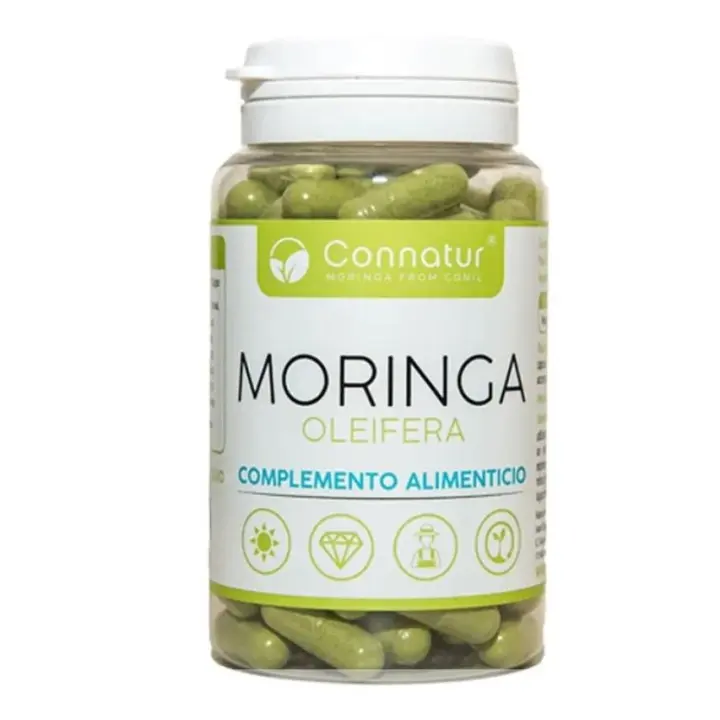 Moringa olifera Connatur 120 capsulas Agricultura Ecologica - 1