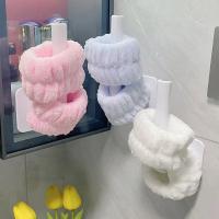 Par De Toallas Para Lavar La Cara Y Muñecas De Velours Coral Reutilizable Para Mujeres Spa Maquillaje Toalla De Cinturón Para Niñas - details 6