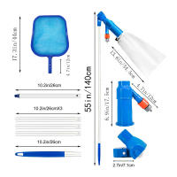 Kit De Limpieza Para Piscina Con Aspiradora Y Red Para Filtros De Piscina Herramienta De Limpieza Para Piscinas - details 3