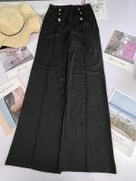 Nuevos Pantalones Anchos De Verano Estilo Delgado Micro Bell Bottoms Para Mujer Corte Slim Casual De Pierna Larga - details 14