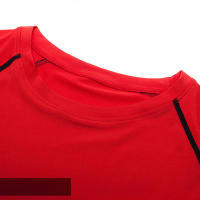 Camiseta De Compresión Para Hombre Fitness Entrenamiento Correr Quick Drying Manga Corta Deporte Camiseta De Gimnasio - details 7