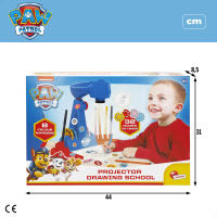 Lisciani La Patrulla Canina - Proyector para dibujar, con luz, incluye imágenes para calcar, rotuladores de colores, pegatinas, folios, tijeras y pegamento, juguete dibujo, proyectar y colorear, juguetes para niños de 3 años - details 6