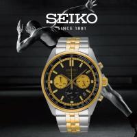 reloj cronógrafo hombre Seiko Neosports SSB430P1 41.5mm 100m WR correa de acero - details 3