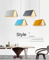 Lámpara Colgante Creativa De Libro Moderno Para Comedor Cocina IslaSuspension Lámpara De Techo Artística Metálica Blanco Negro Rosa Azul Adecuada Para Sala De Estar Estudio Dormitorio Hotel - details 0