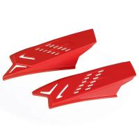 2Pcs Accesorios De Modificación Para Motocicleta Hornos De Casco Adhesivos Y Estilizados Para Suministros De Polyester Unisex - details 4