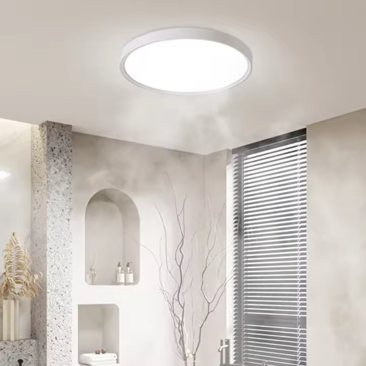 Lámpara De Techo Moderna IRALAN LED 27CM 37CM Iluminación Para Cocina Dormitorio Baño Material ABS Luminoso Hasta 82000lm Montaje En Superficie - 1
