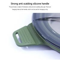 Cacerola De Silicona Plegable 2.5L Para Camping Tetera Portátil Para Café Y Té Pot Para Hervir Agua Mini Para Picnic Al Aire Libre - details 21