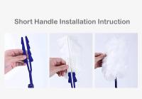 Cabezas De Repuesto Para Cepillo De Polvo Duster Corto Desechable Para Limpieza De Ventanas Blinds Y Superficies De Coche Herramientas De Limpieza - details 6