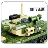 Bloques De Construcción DIY Para Adultos Y Niños Modelo De Tanque King Tiger De La Segunda Guerra Mundial Juguetes Educativos De Soldados Del Ejército Militar - details 12