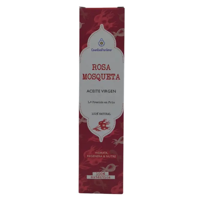 Aceite virgen Rosa Mosqueta 50ml Esential Aroms, regenera y nutre la piel, arrugas, cicatrices, manchas en la piel - 1