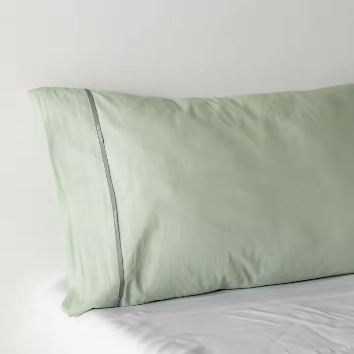 Funda de Almohada Don Algodon Percal Verde Mar - 1