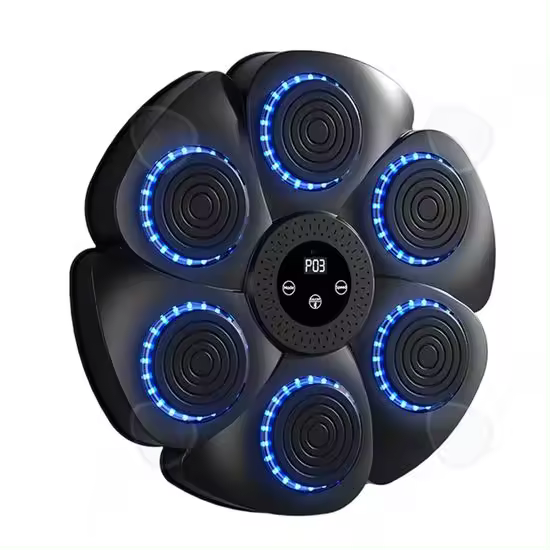 Máquina de boxeo, máquina de boxeo musical de 40x40x4 cm, máquina de boxeo para niños, máquina de boxeo de reacción, entrenador de boxeo en casa - 1