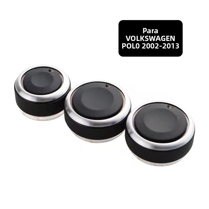 Interruptor De Control De Aire Acondicionado Para Volkswagen VW Polo 2004-2014 Botones De Knob Accesorios De Automóvil - 1