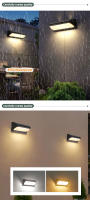 Lámpara De Pared Exterior LED Impermeable Con Sensor De Movimiento Iluminación Exterior Para Porche Balcon Y Jardín - details 3