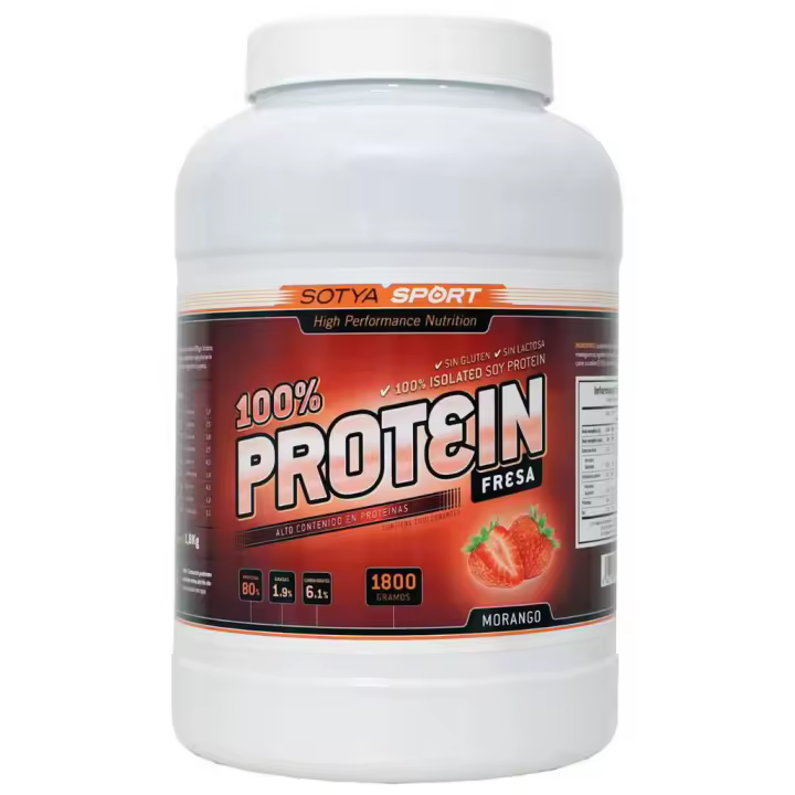 Sotya 100% Proteína de Soja Fresa 500 gr - 1