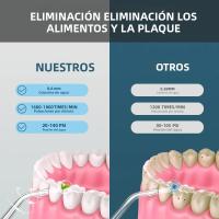 Irrigador Oral Portátil Con Carga USB 300ML Tanque De Agua Cuatro Modos Impermeable Limpieza Oral Pulso Recargable - details 0