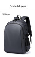 Mochila Para Hombre Impermeable De Gran Capacidad Estilo Casual Con Compartimento Para Computadora Mochila De Viaje Negocios Y Estudiante - details 19