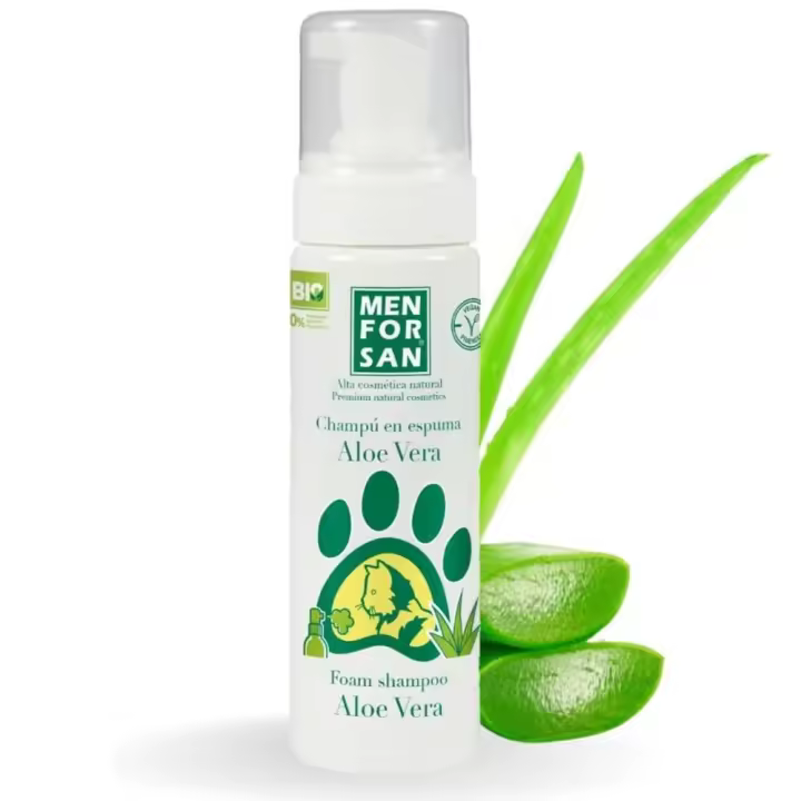 Menforsan Champú en Espuma con Aloe Vera para Gatos - 200 ml - 1