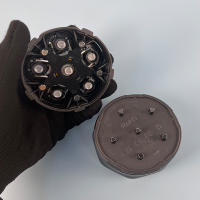Afeitadora De Cabeza Sin Cable 6D Para Hombres Afeitadora Rotatoria Impermeable Con Cuchilla Magnética Y Pantalla LCD Recargable - details 6