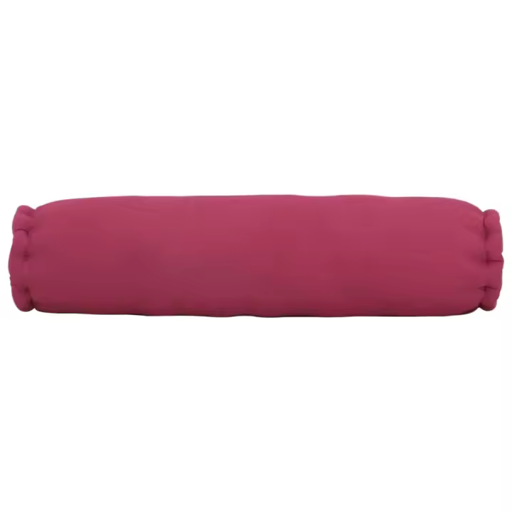 vidaXL Juego de cojines 7 piezas tela rosa - 1