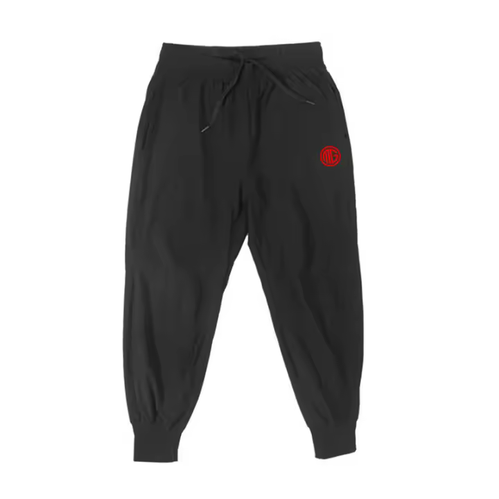 Pantalones Deportivos de Moda para Hombres Muscleguys Cintura Ancha, Pies Buncheados, 9 Puntos - 1