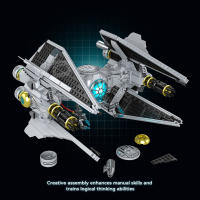 Star Wars Nave Espacial De Construcción Bloques MOC Set De Modelos Técnicos DIY Regalo De Navidad Para Niños Y Adultos Hombres Y Mujeres - details 14