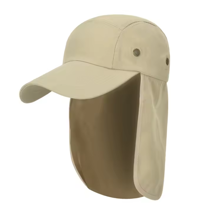 Gorro De Sol Con Protección UPF 50+ Y Plegable Para Cuello Para Hombre Y Mujer Adecuado Para Senderismo Viajes Pesca Uso Casual En Todas Las Estaciones - 1