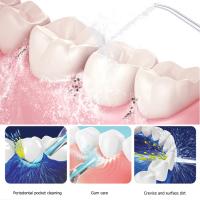 Limpia Dientes Portátil Sin Cable Ortoirrigador Aparato De Higiene Dental Recargable Para Adultos Limpiador De Encías - details 8